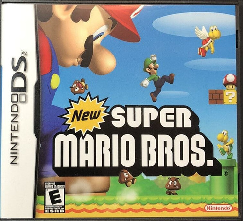 New Super Mario Bros Ds Nintendo Fisico Completo De Aventura (Usado)
