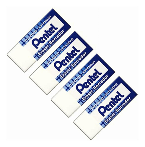 Pentel Zehe05-bp4 Corrector Líquido, Color Blanco