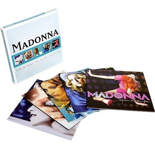 Madonna  Original Album Series  Cofre, Compilation 5 Cds