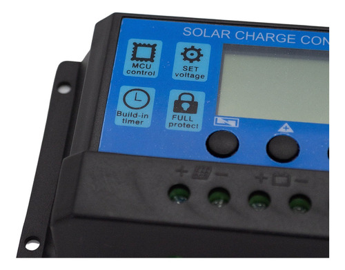 Imagen 4 de 10 de Regulador Panel Solar 10a Ltc Electronics Display Lcd