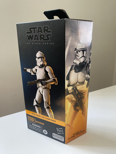 Star Wars Black Series Clone Trooper Phase Ii (Usado)