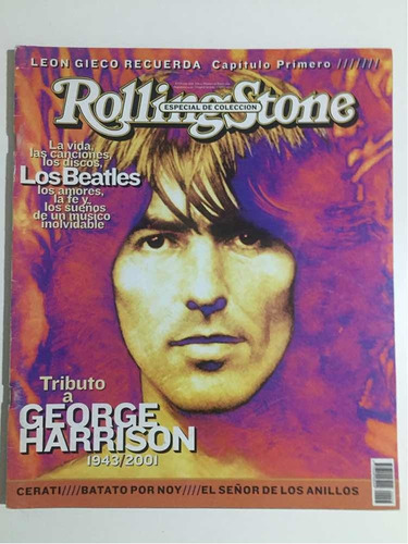 Revista Rolling Stone # 46. Beatles. Harrison
