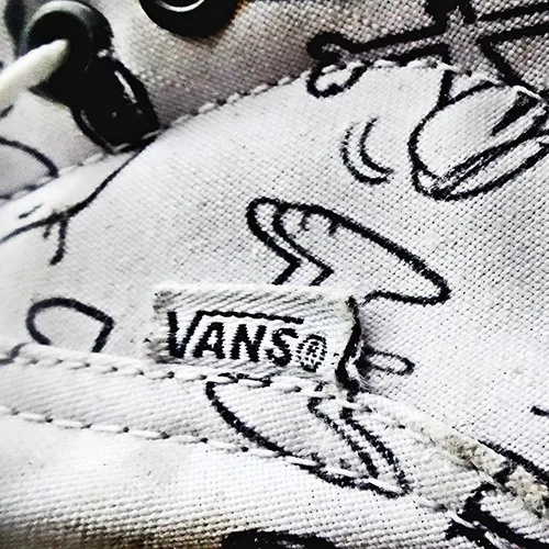 Tenis vans on sale snoopy blancos