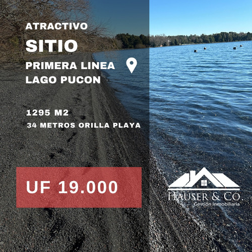 Atractivo Sitio Primera Linea Lago Secyor Los Riscos Pucon