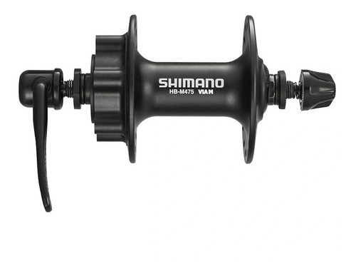 Maza Delantera Shimano M475l Qr 100mm 6t 36h