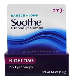 Bausch + Lomb Pomada Lubricante Para Ojos, Tiempo Nocturno