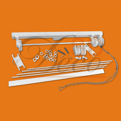 Imagen 2 de 5 de Cortinas Romanas Sistema A Cadena Metálica - Sd Deco