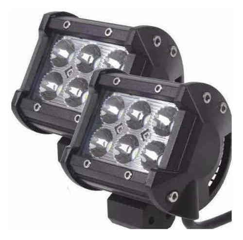 Neblinero Para Automóviles 4 Pulgadas 18w 6 Led 4 Piezas