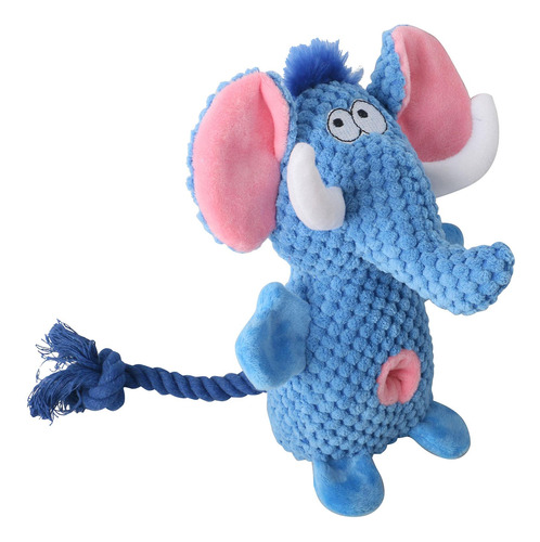 Juguete De Peluche Duradero Para Perros, Juguete Azul