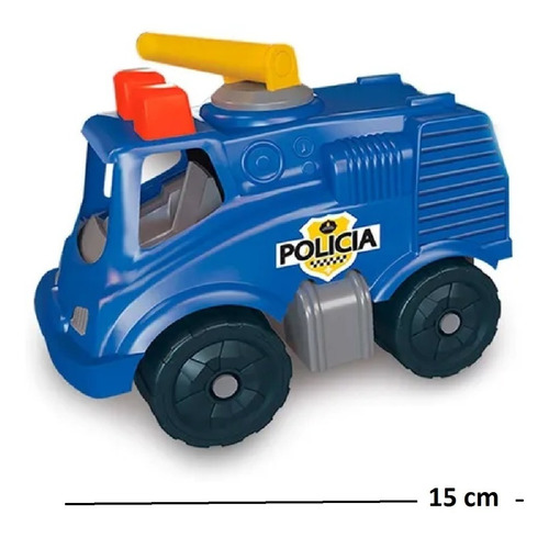 Imagen 5 de 8 de Set Policía Camión + Camioneta Duravit Playking