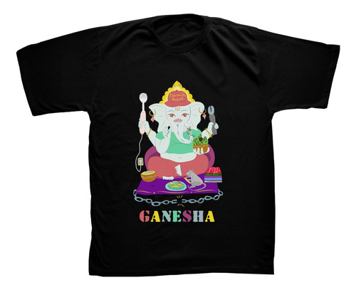 Remera Ganesha Liberación Animal - Algodón Dtf