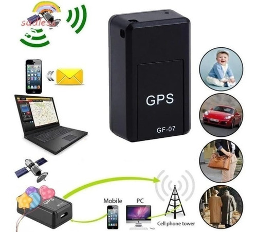 Mini Gps Gf-09 Chip Tiempo Real Satélite Micrófono Imán