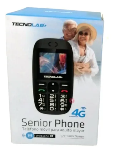 Imagen 4 de 5 de Celular Senior 4g Tecnolab 1.7  Tl486bk