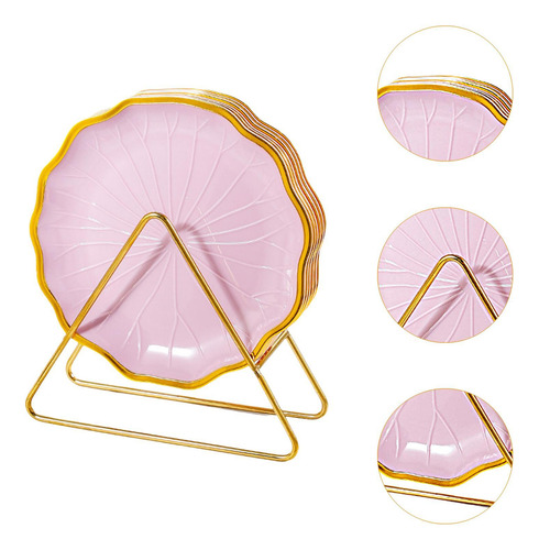 Juego De Platos De 6 Piezas, Plato De , Plato Para Servir,