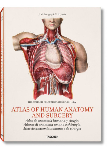 Atlas Of Human Anatomy And Surgery  Bourgery Jacob -taschen