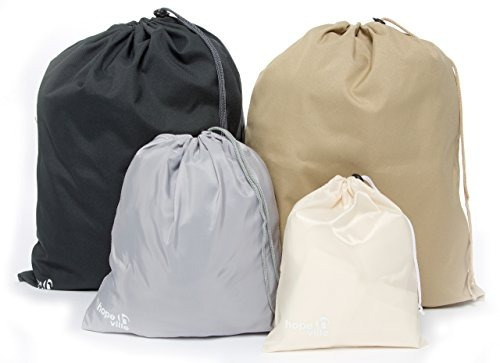 Hopeville 4 Piezas Bolso Organizador Bolsa Con Cordón Para