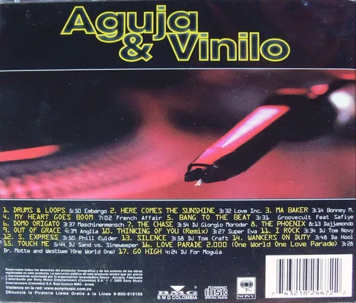 Aguja Y Vinilo Vol 4 Ok Dj Aqui Estoy Again. C D Nuevo Cuotas