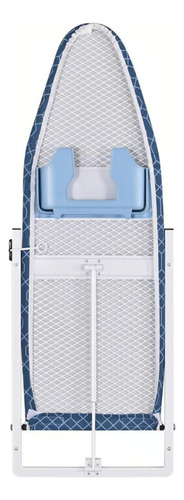 Burro Tabla Planchar Plegable De Pared Con Porta Plancha Color Azul Acero Figuras