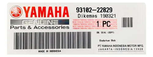 Retentor Virabrequim Direito Yamaha Nmax160 93102-22829 | MercadoLivre
