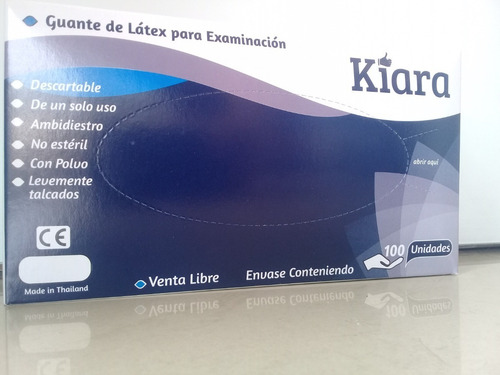 Guantes Latex X100 Unidades Farmacia Fabris
