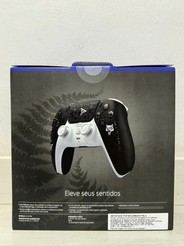 Controle Edição Limitada The Last Of Us Dualsense Ps5 Lacrad Preto E Branco