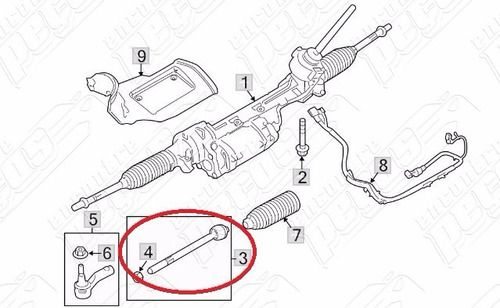 Barra Axial Range Rover Evoque Dynamic 2011-2015 Original