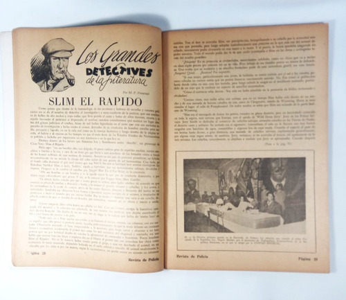 Revista De Policía 1951 Portavoz De La Policía Del Df (Usado)