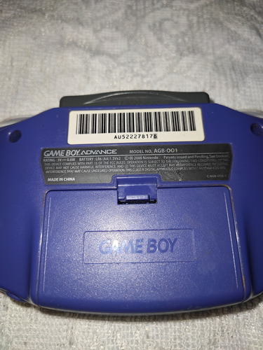 Game Boy Advance Índigo Morado (Usado)