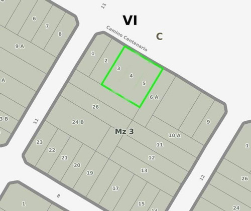 Imagen 4 de 5 de Importante Lote En City Bell Sobre Centenario
