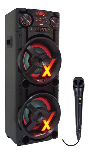 Alto Falante Potente Amvox Aca 1900 New X- Com 01 Microfone