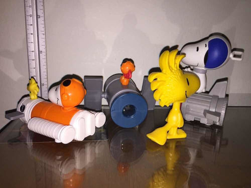 Snoopy Nasa / Lote De Figuras / Mcdonalds (Usado)
