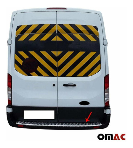 Omac Protector Trasero Aluminio Para Ford Transit 2