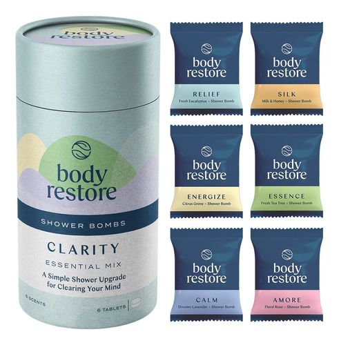 Bodyrestore Clarity - Vaporizadores De Ducha Para Aromaterap