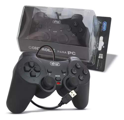 Controle Joystick Games Console e Computador Entrada Usb Pc Ps2