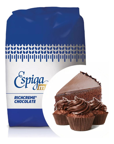 Harina Espigamix Preparada Chocolate 1 Kg