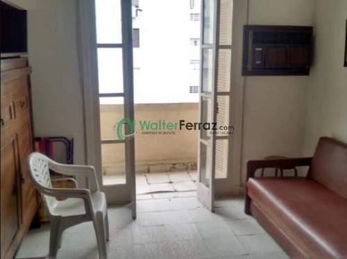 Imagem 14 de 15 de Sala Living Com Sacada, Vista Parcial Do Mar, No Boqueirão, Em Santos - 12753