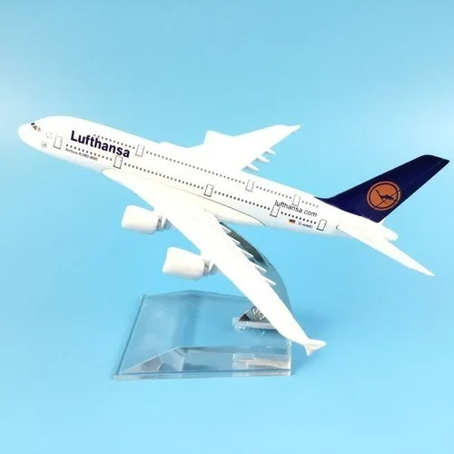 Imagen 1 de 7 de Airbus A380 Escala 1:500, Colores De Lufthansa
