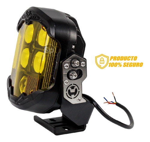 Par De Luces Led Dually Spot Ambar Jeep Wrangler Jl 18 - 24