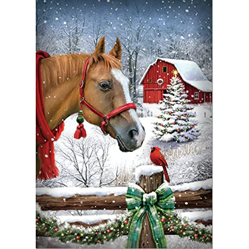 Christmas Diamond Painting Kits,christmas Bird Horse 5d...