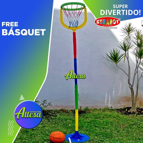 Free Basquet Aro Basket Regulable En Altura Serabot