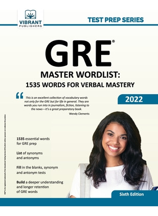 Libro Gre Master Wordlist: 1535 Words For Verbal Mastery ...