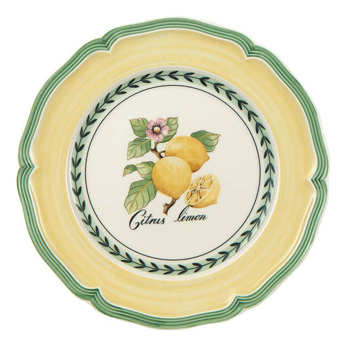 Villeroy Boch Plato Ensalada Jardin Franz 8.25  Limon