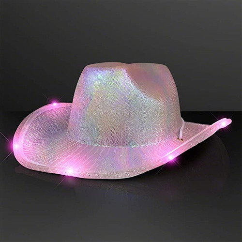 Chapéu De Cowboy Eva Colorido Para Festa De Halloween