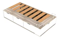 Comprar Cama Multifuncion 1 Plaza Y 1\u002F2 3cajones Zapatero Dormitorio