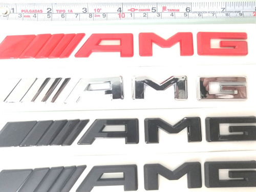 Imagen 1 de 2 de Emblema Amg Trasero Adhesivo