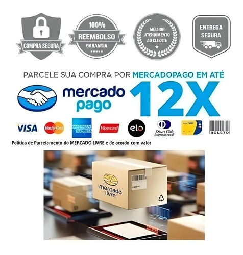 4un. Bandagem Elástica Adesiva Flexível S/ Látex 10cm X 4,5m