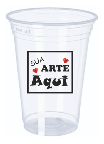 Copos Descartáveis 440ml Personalizados (1000 Unid.)