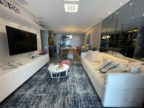 Imagem 7 de 15 de Apartamento De 3 Dormitórios Sendo 3 Suítes Na Beira Mar Norte - V-3994
