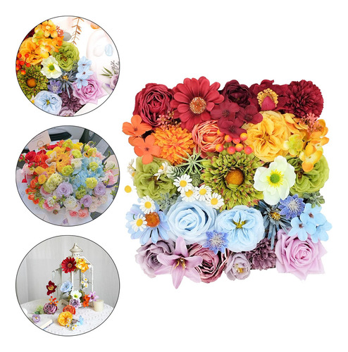 De Boda Combinados De Flores Artificiales Coloridos Para La