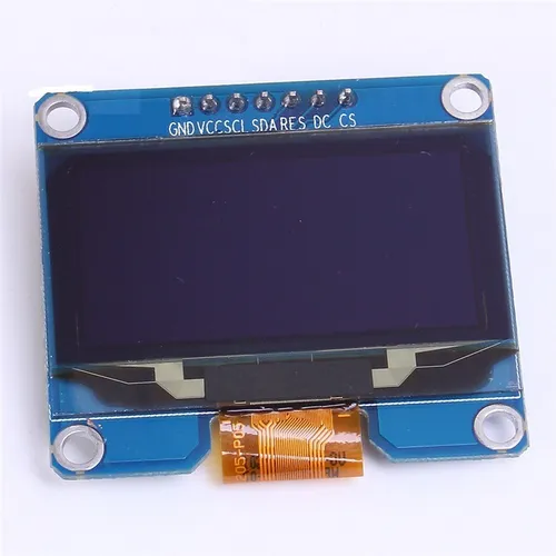 Oled Display Ldc 1.54 1,54 128×64 I2c Spi Blanco Pantalla